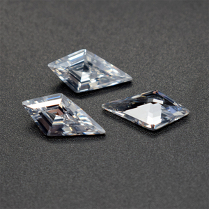 Venta al por mayor CZ Stone Kite Shape Loose White <span class=keywords><strong>Cubic</strong></span> <span class=keywords><strong>Zirconia</strong></span> Stone Stock para la venta - Product Image 3