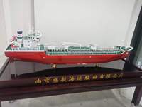 Maquette de navire de transport aquatique sur mesure pour présentation en salon professionnel