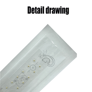 2025 Top vente 20pcs graines d'oreille d'acupression en acier inoxydable doré pour un usage quotidien - Product Image 3