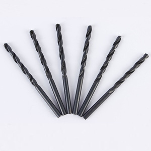 ดอกสว่านเจาะเหล็ก HSS ความแข็งสูง แบบก้านตรง รุ่น 4241 สีดำ สำหรับเจาะไม้ อลูมิเนียม พลาสติก และโลหะ ใช้สำหรับงานเจาะและต๊าปเกลียว - Product Image 5