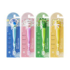 Brosse à dents pour enfants, dessin animé, poils doux, âges 6-12 ans, manuelle, colorée, H-519 - Product Image 2