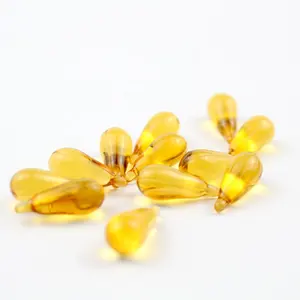 고품질 음식 보충교재 대량 할랄 대구 간 기름 Omega 3 어유 Softgels