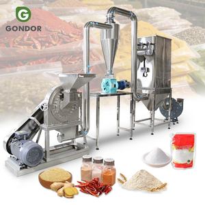 Corn Salt Rice Sugar Mini Grind Pvc Pulverizer Moringa Powder Flour Mill Plant Make Dry <b>Grinder</b> Machine - Product Image 1