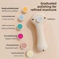 Lime à ongles électrique pour animaux de compagnie, dispositif de lissage des pattes portable, dispositif de coupe sûr pour le soin des ongles, nettoyeur pour chiots, chatons et petits animaux