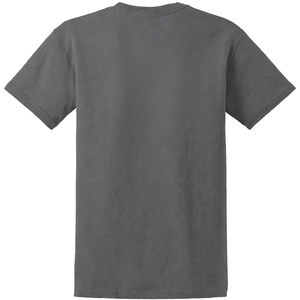 T-shirt ample rétro blanc uni pour homme 2025, style streetwear, col rond, manches courtes, effet vieilli, 100 % coton jersey, design vierge, numérique - Product Image 1