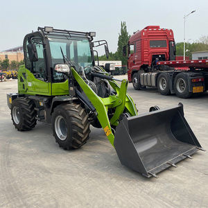 Roda pemuat 1,5 ton 2ton 3ton Mini depan pemuat roda ember muatan dengan Log Grapple - Product Image 2