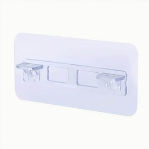 Support d'étagère de cuisine robuste avec couche adhésive sans couture, fixation sans perçage, support fixe pour planche, <span class=keywords><strong>crochet</strong></span> unique, outils fonctionnels - Product Image 6