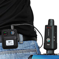 Système de monitoring intra-auriculaire sans fil portable, écouteurs de retour de scène professionnels pour chanteurs, diffusion en direct et performances en extérieur