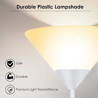 Lampe standard sur pied d'angle intelligente pour décoration intérieure de la maison, éclairage sur pied moderne