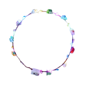 Lot de 12 guirlandes lumineuses LED pour enfants, très vendues, pour mariages, fêtes, bandeaux de fleurs, couronnes de cheveux, décoration, bandeaux lumineux - Product Image 5