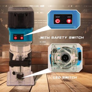 Diy & תעשייתי כיתה כלי כוח אלחוטי ליתיום קיר חשמל נתב עבודה גיזום מכונת עם כוח סוללה - Product Image 4