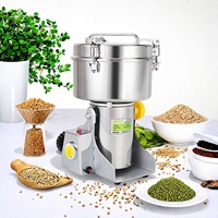 Moulin à épices électrique de cuisine pour poudre de piment sec, capacité 800g, pour petites entreprises