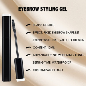 Nueva llegada Etiqueta privada Gel de cejas orgánico de larga duración Cera Vegan Eyebrow Sculpting Pomade Strong Clear Eyebrow Shaping Gel - Product Image 2