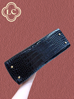 Sac à main en cuir véritable de crocodile, sacs de luxe pour femmes, sacs messager pour femmes, sacs de luxe pour femmes