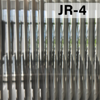 JUARATECH UV-Schutz 3d Reeded Glass Film Frosted Dekorative Privatsphäre Fenster folien für Badezimmer Büro