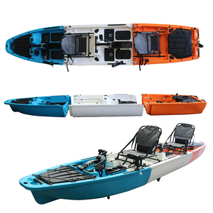 <span class=keywords><strong>Kayak</strong></span> Modular Doble de 14 Pies, 3 Piezas, Tipo Sit-on-Top, con Pedales, para Pesca, <span class=keywords><strong>Kayak</strong></span> de Dos Plazas con Pedales, HDPE, Venta al Por Mayor - Product Image 3