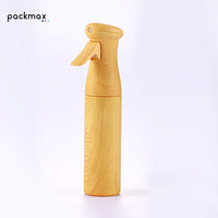 Bouteille pulvérisateur à pompe haute pression plate en PET de 250 ml, atomiseur à brume fine pour usage domestique