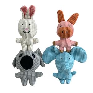 All'ingrosso giocattoli per cani in peluche per animali domestici simpatici animali da masticare giocattoli cigolanti divertenti piccoli cani medi giocattolo interattivo per la pulizia dei denti - Product Image 2