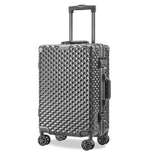 Maleta de equipaje de aluminio Popular de 20 pulgadas 2025, 3 tamaños disponibles, Material ABS, <span class=keywords><strong>cabina</strong></span> femenina, Maleta de marca de viaje para niñas - Product Image 5