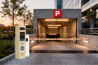 Système de reconnaissance de plaques d'immatriculation commercial CTP-TD19-LCD Écran LCD 18,5 pouces Intégration de barrière