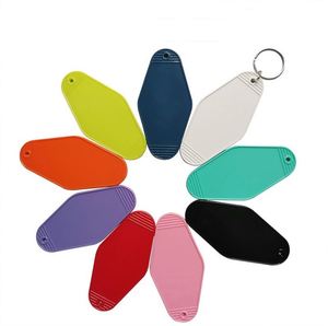 Porte-clés en acrylique personnalisé avec logo, style vintage, pour hôtel, avec impression à chaud, porte-clés vierges, cadeaux promotionnels - Product Image 5
