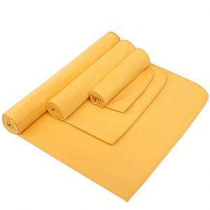 Lightweight Rectangle <b>Microfiber</b> Suede <b>Beach</b> Sports Gym <b>Towel</b> Quick Dry Solid Colors - Product Image 2