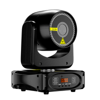 SHEHDS 3W Laser Moving Head, Contrôle APP ILDA DMX, Lumière Laser Publicitaire, Éclairage LED pour Fêtes et Festivals