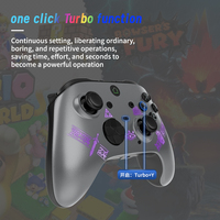 BT2.4G Smart Wireless Gaming Controller RGB Joystick para Switch Gamepad PC Android IOS Turbo Vibration Smart TV Box