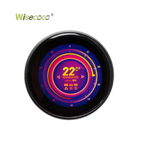 Appareil intelligent personnalisé Écran IPS TFT de 1.28 pouces Résolution 240x240 Bouton circulaire Commutateur d'affichage rotatif Modules LCD ronds