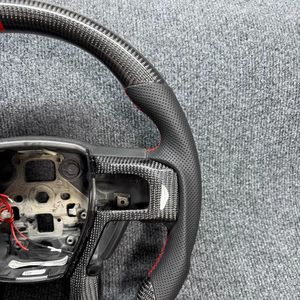Volant de voiture de <span class=keywords><strong>sport</strong></span> F150 Raptor Racing en fibre de carbone véritable avec bande centrale pour camion <span class=keywords><strong>Ford</strong></span> <span class=keywords><strong>F</strong></span> <span class=keywords><strong>150</strong></span> - Product Image 6