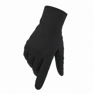 Gants de course noirs à doigts entiers, hiver, écran tactile, antidérapants, moto, cyclisme, sports de plein air - Product Image 1