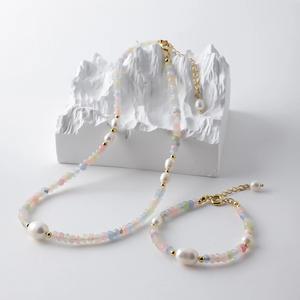 <span class=keywords><strong>2025</strong></span> nueva moda collar llamativo de perlas de agua dulce collar largo grueso para mujeres para bodas Venta De fábrica al por mayor - Product Image 4