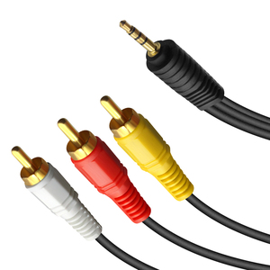 อะแดปเตอร์<span class=keywords><strong>สาย</strong></span>สัญญาณเสียง3.5มม. ถึง2.5มม. <span class=keywords><strong>สาย</strong></span> AV สำหรับ3.5เป็น RCA ตัวผู้ใช้เป็นสายสัญญาณดาวเทียม<span class=keywords><strong>ขาย</strong></span>ดี - Product Image 3