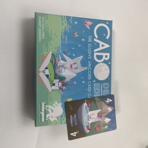 Créer une impression couleur avant et arrière Carte mémoire Valeurs du jeu Carte Deck Custom CAB with Box - Product Image 5