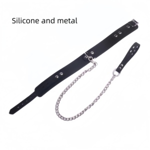 <span class=keywords><strong>Collare</strong></span> in Silicone con Catena, Giocattoli Erotici, Giochi per Adulti <span class=keywords><strong>BDSM</strong></span>, <span class=keywords><strong>Collare</strong></span> in Silicone per Giochi di Coppia - Product Image 5
