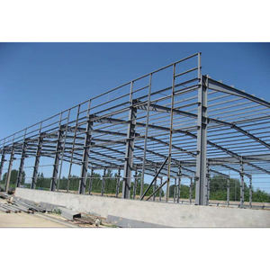 Estructura de Acero para <span class=keywords><strong>Taller</strong></span> Mecánico con Puente Grúa para Mantenimiento de Palas y Cargadores de Mina - Product Image 2