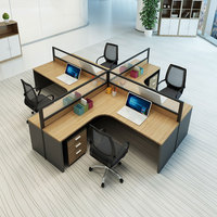 Mobilier de bureau Design moderne de poste de travail du personnel pour l'entreprise pour l'école, l'hôpital et l'immeuble de bureaux
