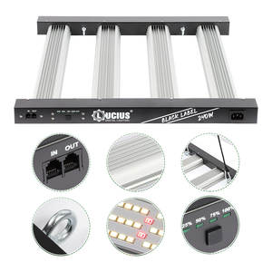 Barre d'éclairage de culture de plantes à spectre complet LM301H EVO Lm281B, éclairage de culture LED efficace 240W pour des rendements plus élevés, plantes en serre - Product Image 2