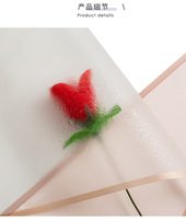 Offre Spéciale coloré Arts imperméable rouleau de papier d'emballage de noël pour vêtements et emballage cadeau caractéristiques Bouquet fleur conception