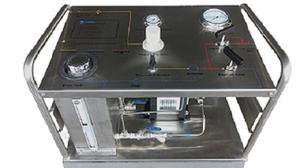 1500 Bar için su sondaj kuyu ekipmanları için taşınabilir hidrolik emniyet valfi Test pompası tezgah - Product Image 2