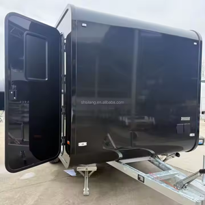 Popolare Food Truck Quadrato Personalizzato per Gelati e Torte, Rimorchio Mobile per Fast Food - Product Image 6