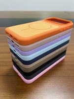 Coques de téléphone portable en silicone antichoc avec chargement magnétique sans fil pour iPhone 15 16 17 18 Pro Max, vente en gros, logo personnalisé