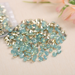 Strass pour ongles, dos plat, en résine, colorés, brillants, pour la décoration d'ongles DIY - Product Image 4