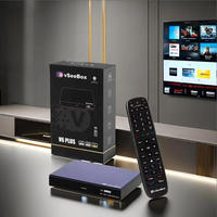 Gran Oferta en EE. UU., Vseebox V6 Plus Original, Quad Core, Pantalla Dual, Android 14, Receptor de Streaming, Sin Cuota Mensual, Resolución 8K