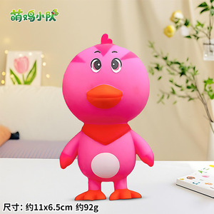 Juguetes Sensoriales de TPR con Forma de Pollos Adorables de la Fábrica HAPU, Juguetes Antiestrés de Rebote Lento, Juguetes de Animales para Apretar, Gran Venta - Product Image 5
