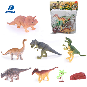 Ensemble <span class=keywords><strong>de</strong></span> figurines <span class=keywords><strong>de</strong></span> dinosaures en PVC, dinosaures en caoutchouc réalistes, animaux en plastique assortis, jeu éducatif DIY pour enfants, garçons et filles - Product Image 1
