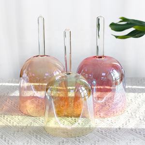 Mountain Rain Alchemy OEM Bols <span class=keywords><strong>en</strong></span> cristal de quartz Colorful Sound Healing Singing Graal Fabriqué par Design - Product Image 3