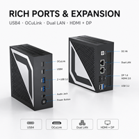Mini PC Ryzen AI 9 HX470 OCuLink de 16 Núcleos, DDR5 de 64 GB, PCIe 4.0, SSD de 2 TB, LAN Dual de 2.5G, Computadora para Juegos con IA para Pedidos al por Mayor de OEM