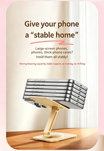 Rotation Portable Multi-Function Desktop Mobile Phone <b>Holder</b> with Adjustable <b>Tablet</b> Stand Phone Angle Height Bracket - Product Image 5