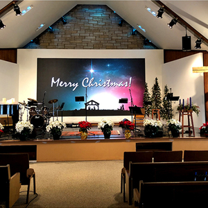 하이 퀄리티 P3.91 실내 Led 화면 500X500mm 원활한 접합 Led 화면 디스플레이 교회 무대 배경 Led 벽 패널 실내 - Product Image 6